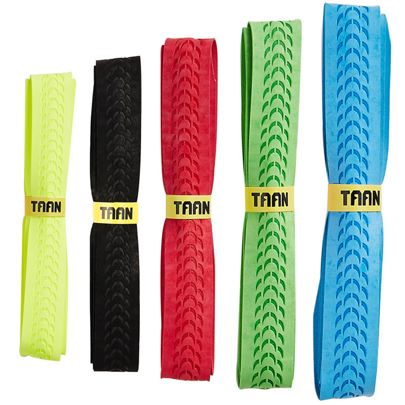2 pieces of Tai Ang TAAN badminton player rubber keel sweat absorption belt tennis racket fishing rod handle strap frosted embossed