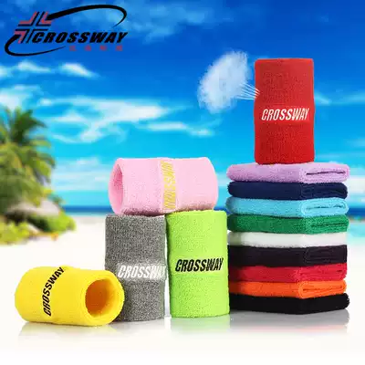 Sports wrist towel sweat-absorbing and breathable fitness running basketball volleyball badminton sweat-wiping men's and women's towel wrist