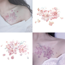 Tattoo stickers high-quality clavicle painted womens waterproof lasting cover scars belly chest 2022 new simulation tattoo