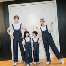 Pro-son fit a four-mouth back with pants cute wind modern Mitch Kawoi photoshoot for a full family fortune