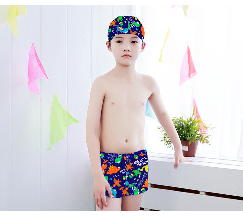 Đồ bơi cho bé trai Quần bơi cho bé trai Đồ bơi cho bé trai Đồ bơi cho bé Đồ bơi có mũ - Bộ đồ bơi của Kid đồ bơi trẻ em quần rời