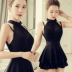 Chia váy thép tập hợp ngực nhỏ bảo thủ boxer áo tắm nữ che bụng thon gọn gợi cảm tắm nước nóng mùa xuân - Bộ đồ bơi hai mảnh đồ bơi 2 mảnh dạng váy Bộ đồ bơi hai mảnh