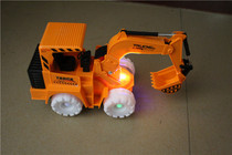 Electric caravan excavator Luminous Singing Engineering Car Engineering Vehicles for Electric Excavator Excavators Electric Universal Digger Excavators