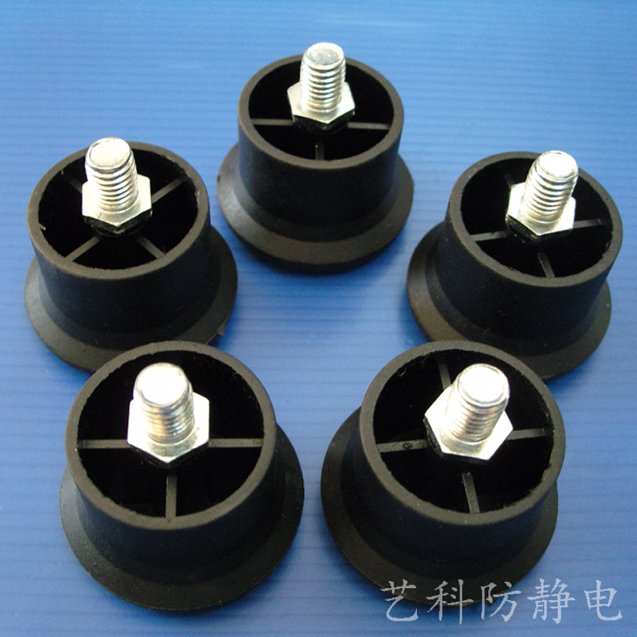 M10 Screw Teeth Castors Accessories Lifting Stools Foot Cups M11 Snap Spring Wheels Antistatic Lifting Stool Footbed Accessories