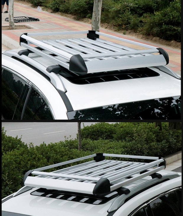 BYD S6 / S7 / Tang / Song Zhongtai Damai X5 / T600 giá đỡ hành lý ô tô giá nóc giỏ hành lý - Roof Rack thanh ngang giá nóc