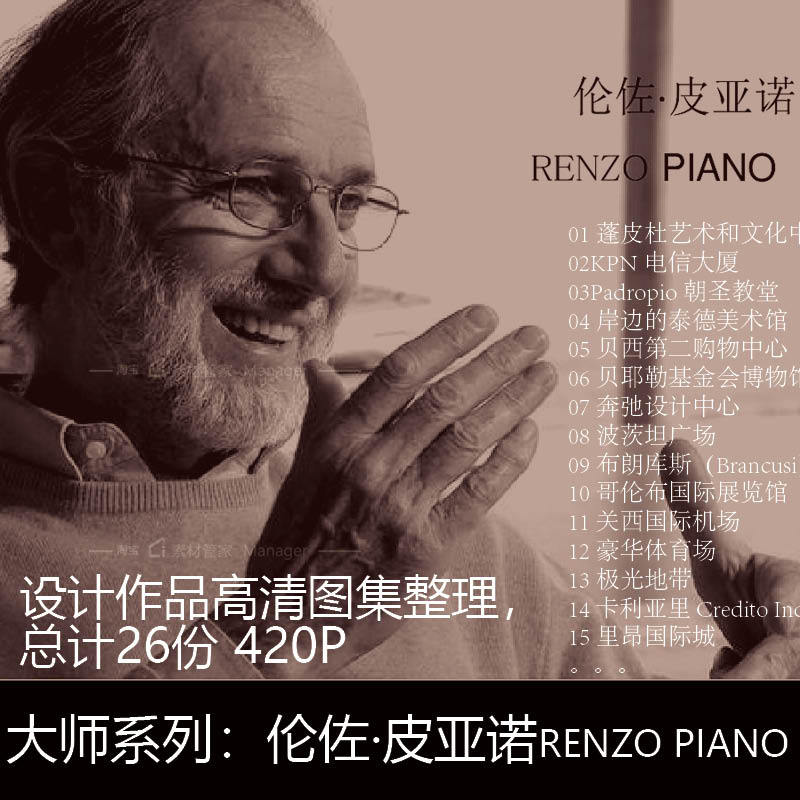 Collection of High-Definition Images of Renzo Piano's Works from the Centre Pompidou