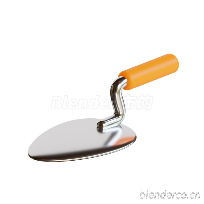 布的blender模型-工具铲子3D工具立体模型019