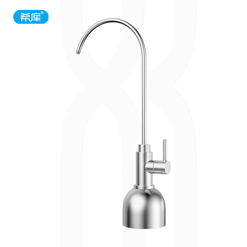 Stainless Steel Base 2-Point Water Purifier Faucet, Desktop Movable Stainless Steel Faucet, Special for Making Tea in the Living Room