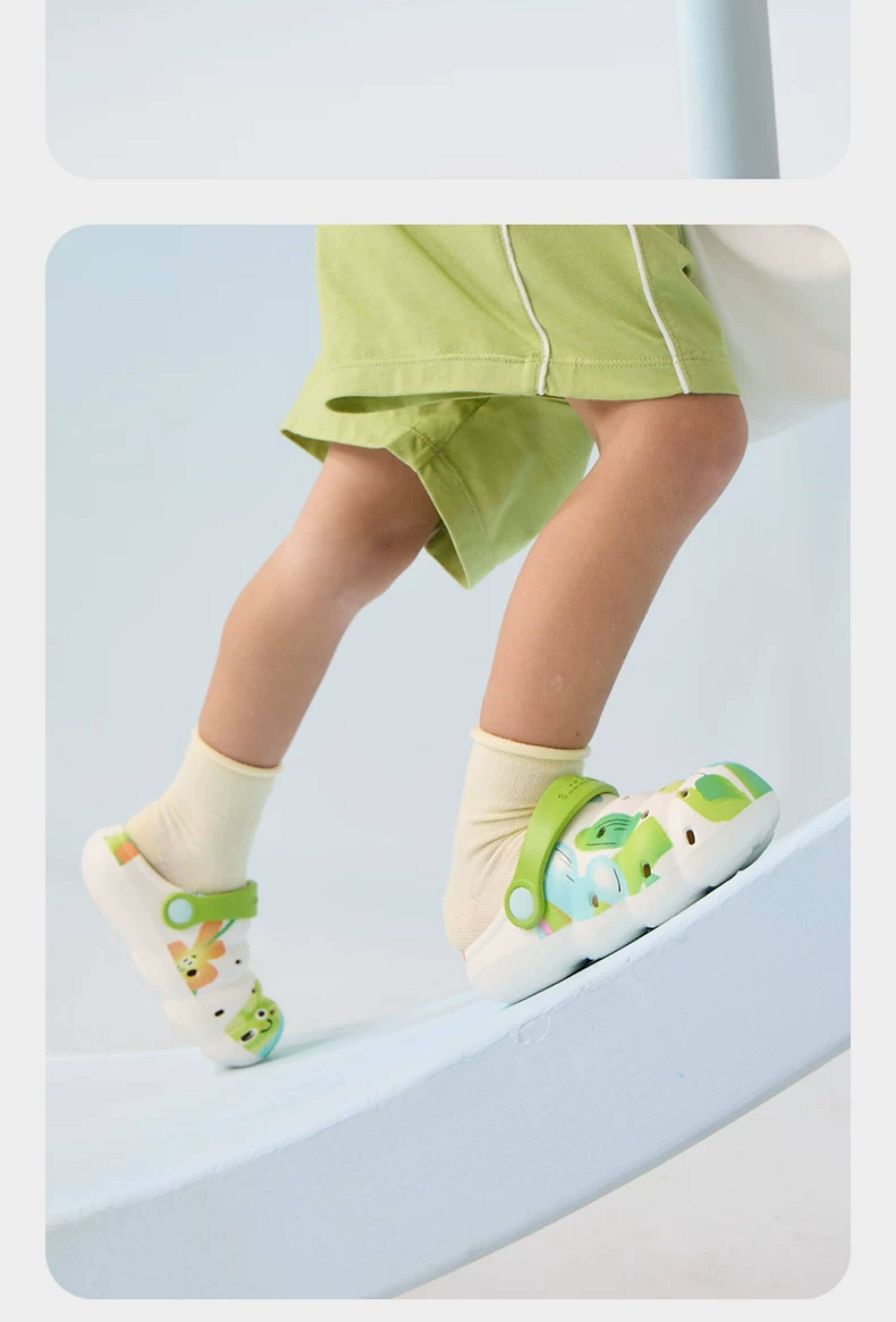 Babycare Winter Fleece-lined Home Children's Hole Shoes — 11