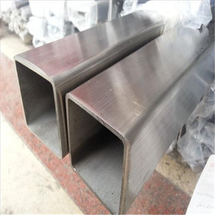 304 stainless steel golden bracket square tube 10*10 20*20 30*30 35*35 frosted industrial products square pass