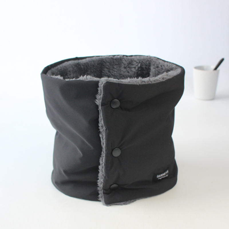 Exit Japan autumn and winter down velvet neck male outdoor anti-splash water warm neck cover winter press buckled and velvety scarf man