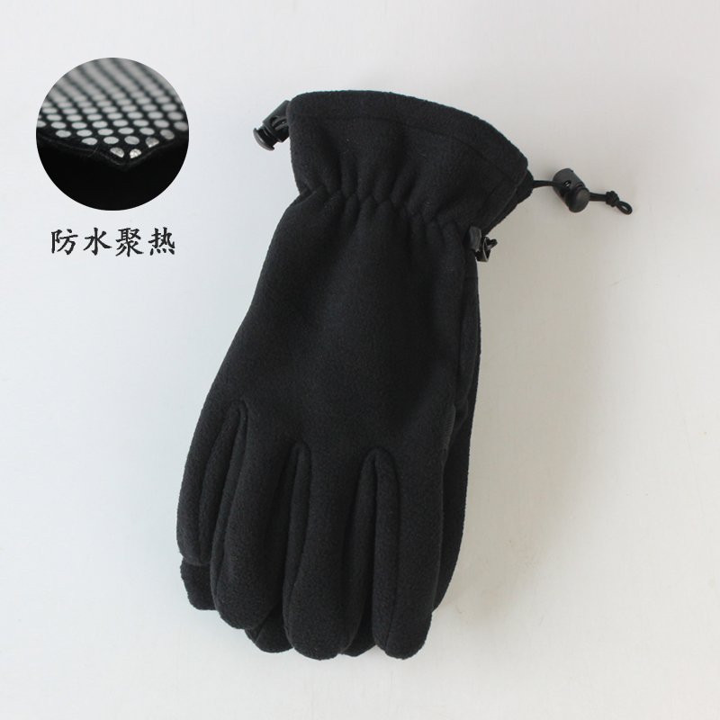 Export single autumn winter heat warm gloves male outdoor sports waterproof gloves fingers touch screen gloves