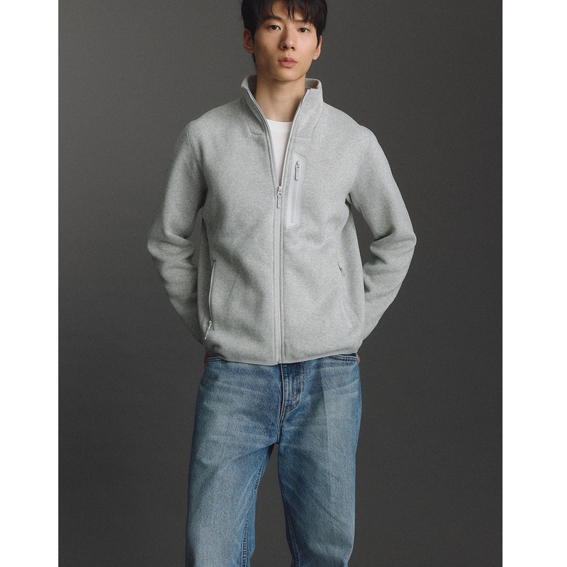 Gremade American Polartec Taped Pocket Tailored Urban Outdoor Fleece Stand-Up Collar Jacket