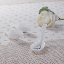 Jingdezhen bone china spoon has more than a small spoon of rice rice spoon spoon soup spoon ceramic blue and white porcelain every year