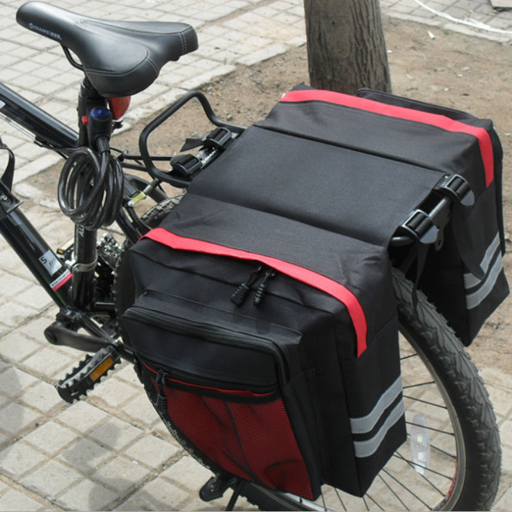 Bikes rear shelving bag Mountaineering car Two-to-double-biking bag saddle bag car bag