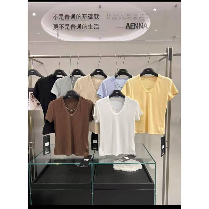 Fan Enqi【Thirteen Lines Aenna@Ready Stock】Run 06.13 Women's Tops # 49176 New Model 2026