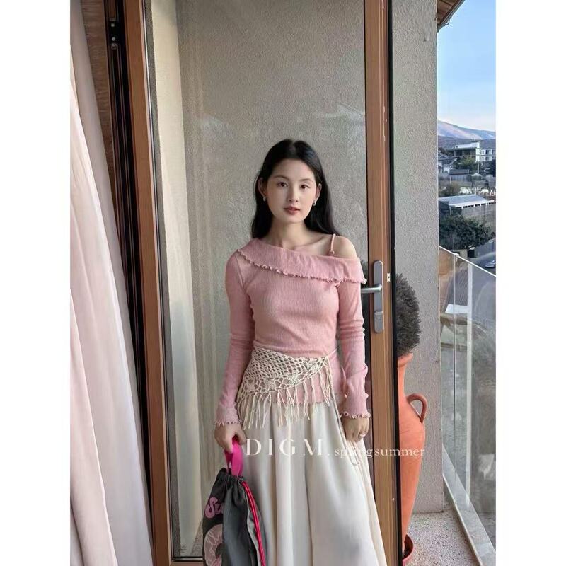Fan Enqi【Thirteen Lines Digm@In Stock】 06.10 Women's Tops # 10996 New Model 2026