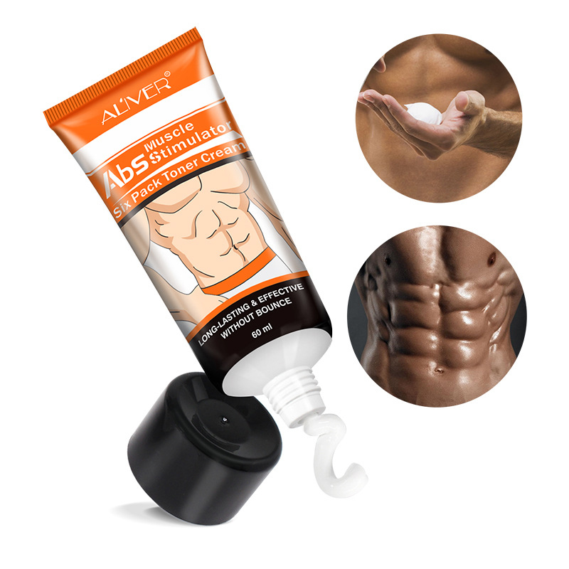 Men's abs Muscle Cream Sports Fitness Muscle cream Abs Reinforcement Cream Coated Full Body Cream Magma Chia Line Exercise Bunch of Cream Lady