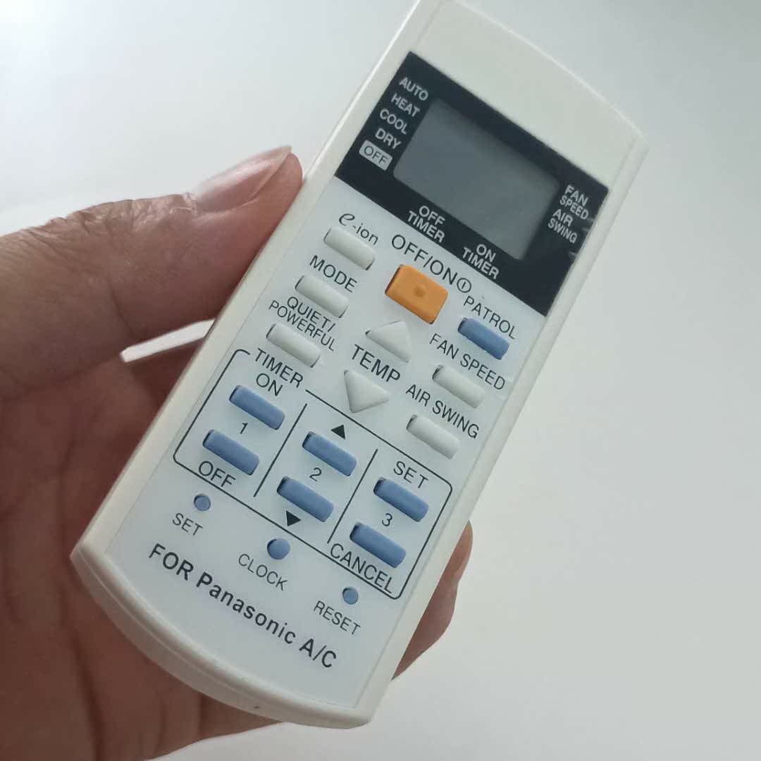 English Applicable Panasonic air conditioning remote control A75C3298 3058 3060 3060 3155 3159 3182 3184