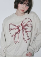 Ronron Cround Neck // Oat grey 【Пятно】