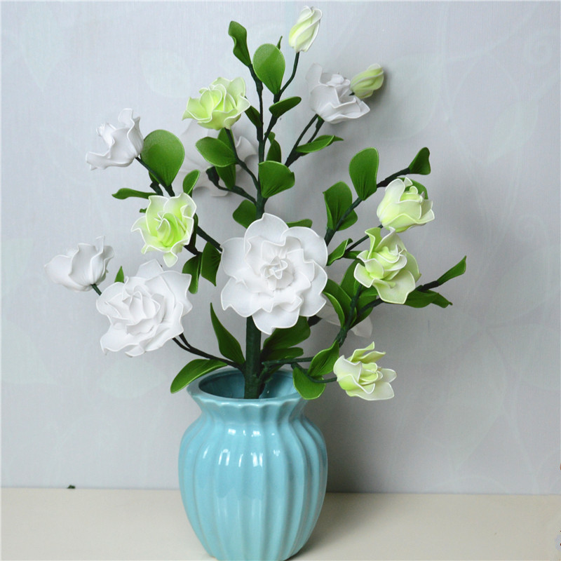 Bình hoa lụa, bình súc sắc, tự làm, vớ handmade, cắm hoa, bình hoa, bình gốm, mưa, chị, chất liệu - Vase / Bồn hoa & Kệ chậu cây ban công