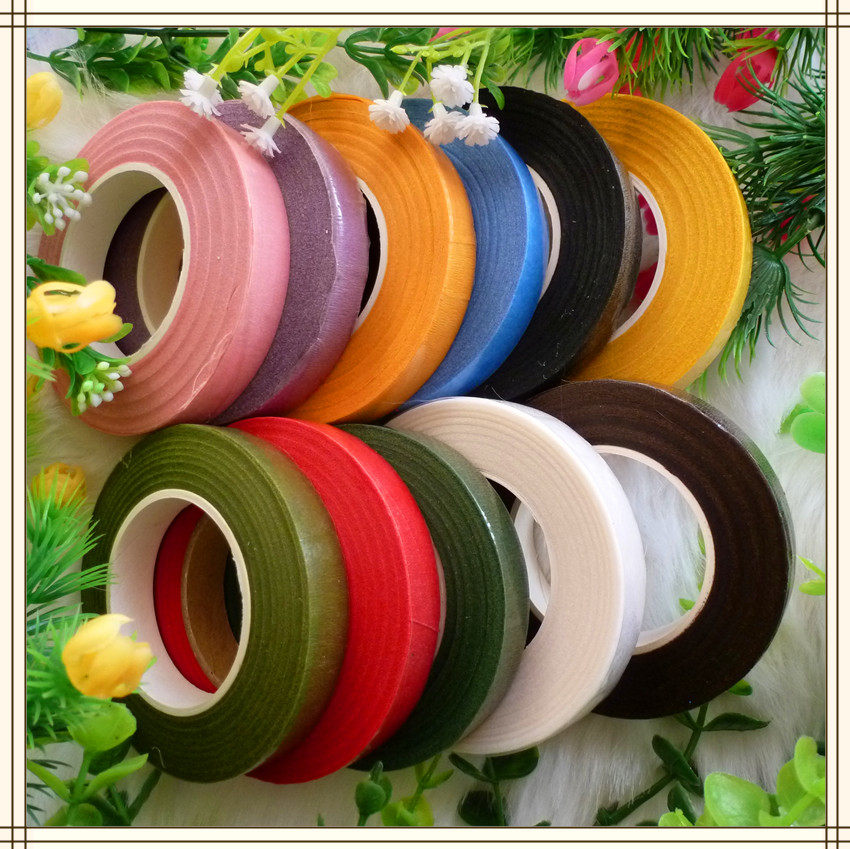 Dongfen flower socks flower material floral tape tape tape high adhesive tape tape rattan flower production dedicated full