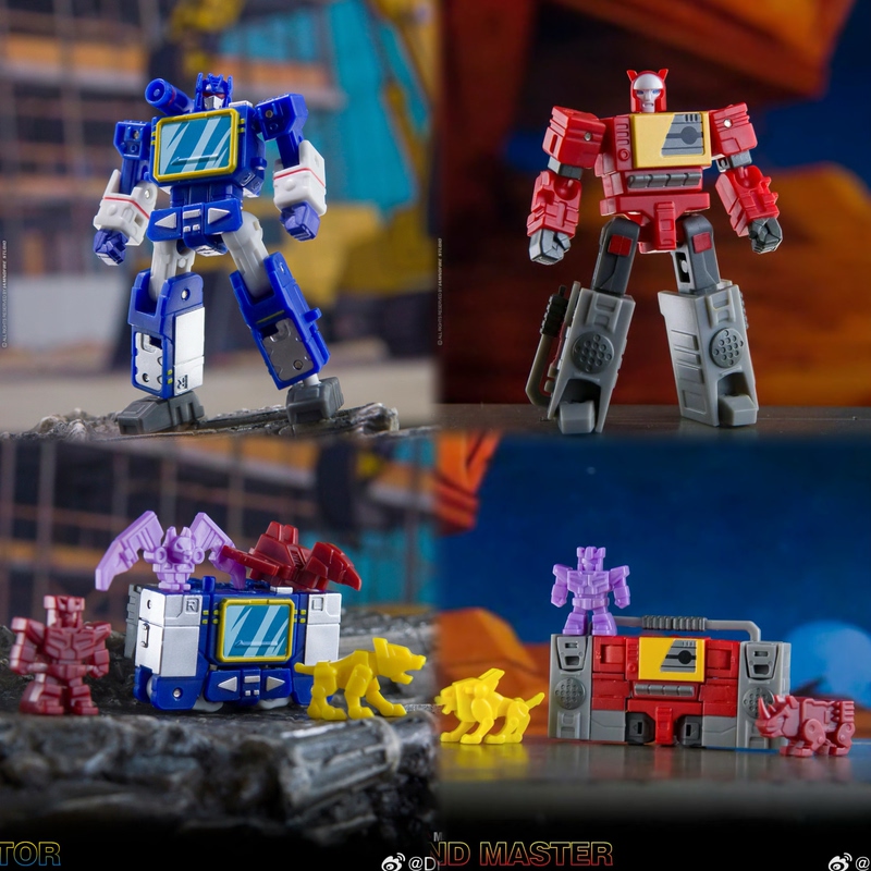 Dr. Wu's Small-Scale Transforming Toy, Two-Dimensional Animation Color Sound Wave + Recorder Set with Magnetic Tape King Kong