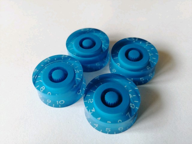 LP EPI bucket electric guitar volume knob tone knob LP electric guitar potentiometer cap blue white