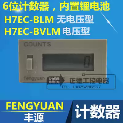 FENGYUAN peak Source Electronic counter H7EC-BVLM 6-digit AC 110V-220VAC