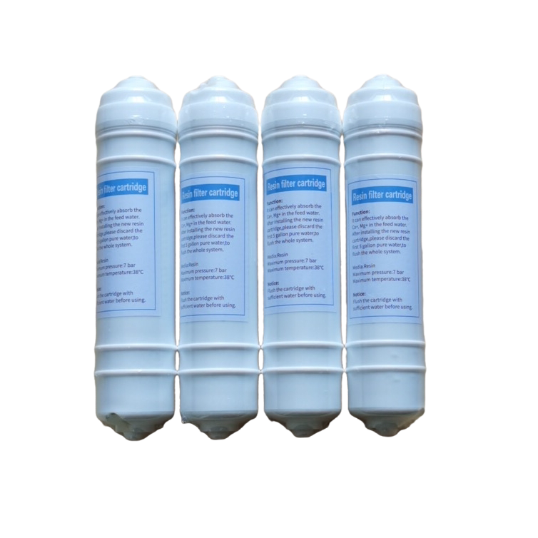 Han-style laboratory ultrapure water column 10 inch UP purified column Yin and Yang Go ion exchange polished mixed bed resin filter core