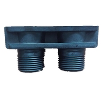 Promotion water treatment 5000 flowmeter line Flake Binrun control valve accessories Water softener in and out of the water joint