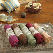 Beauty salon lengthened with a foot pillow 50cm round pillows massage footed pillow candy pillows with foot pillows removable for a special price