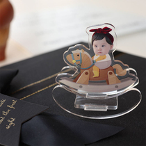 Shake your head with acrylic shake the custom card like cartoon around shaking your head to shake a creative birthday present