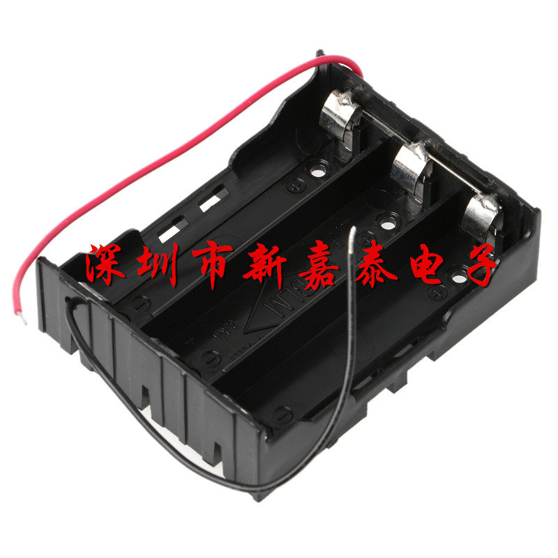 Section 3 Festival 18650 battery case 3-18650 parallel battery holder 3 7V18650 parallel battery holder