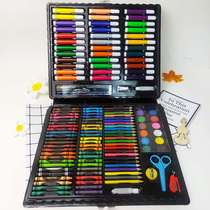 150 pieces childrens painting set watercolor pen gift box student learning art stationery set Childrens Day gift