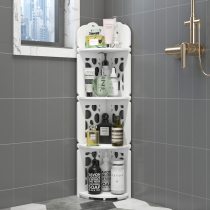 Bathroom Corner Rack Shelve Toilet Floor Type Toilet Multilayer Waterproof Provincial Space Tripod Sub-Free Stiletto