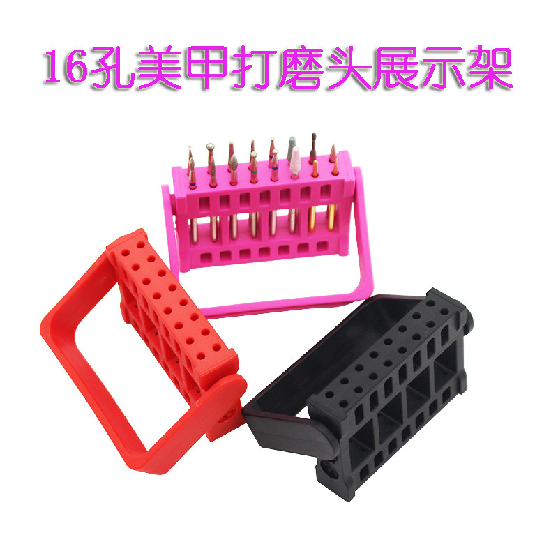 Medecor tool beauty nail grinding head Grinding Head jack Table Shelf Grinding Head Containing box