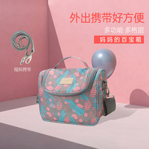 Lightweight handbag cross-body bag mommy bag out baby breast milk back milk bag baby bottle storage bag mother and baby bag