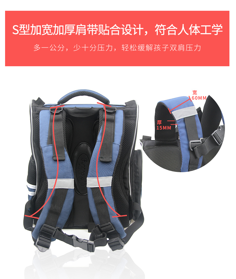 Học sinh tiểu học 1-3-4-6 học sinh nam và nữ giảm gánh nặng siêu nhẹ ba lô ba lô cặp đi học phiên bản Hàn Quốc - Ba lô balo nữ giá rẻ