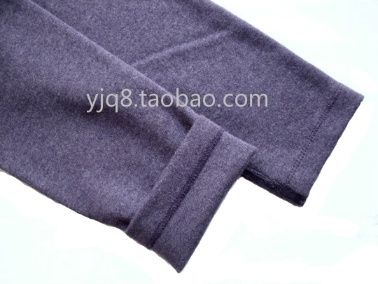 Siêu gấu ấm quần nữ cashmere sợi cao đàn hồi mỏng mỏng phần lớn kích thước cao eo dày dày mùa thu 007 quần tất nữ dẫm gót