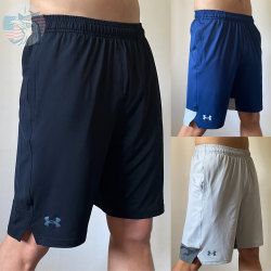 Under Armour 남성 트레이닝 10인치 속건성 탄성 스트레치