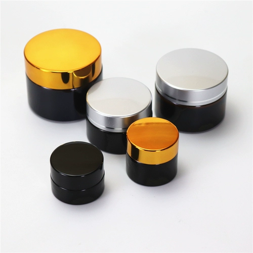 Баночка для крема, крем для глаз, стеклянная бутылка, 50г