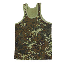 Stock 3510 polyester camouflak vest hurdles old-style outdoor sports sleeveless speed dry fitness training breathable fidelity