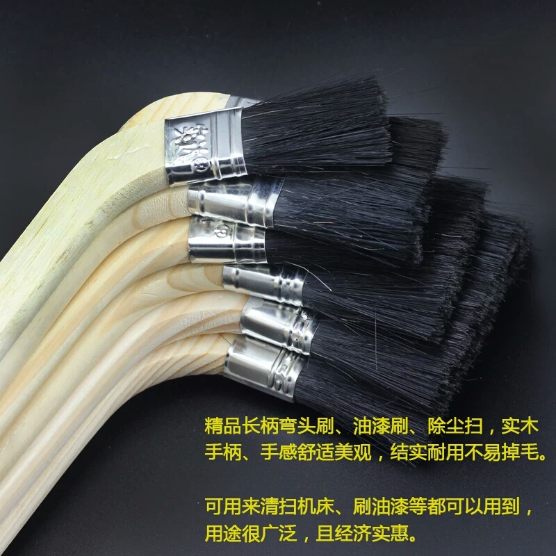 Special price real dater long handle black hair brush sub elbow brushed brushed shank brush paint brushed pig hair sweep gray brush clear brush