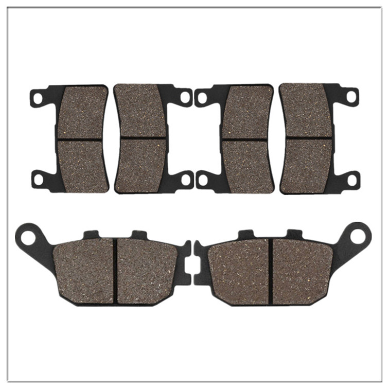 Thích nghi với má phanh trước và sau của Honda CBR600 CBR600 CBR00 CB1300 VTR1000 má phanh đĩa xe máy