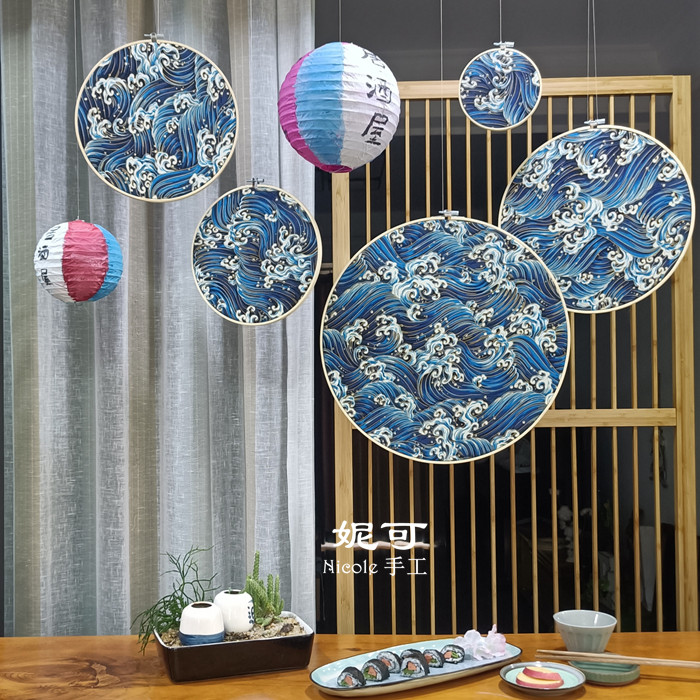 Nicole Handmade Day Style Hanging Accessories Dining Room Shop Window Teahouse And Wind Disc Wall-mounted Home China Wind Decoration