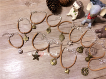 Small pet supplies squirrel decorative collar squirrel metal pendant collar selling cute and cute many optional