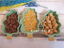 Squirrel Totoro marmot food box A variety of cute ceramic food box snack box food basin small pet supplies