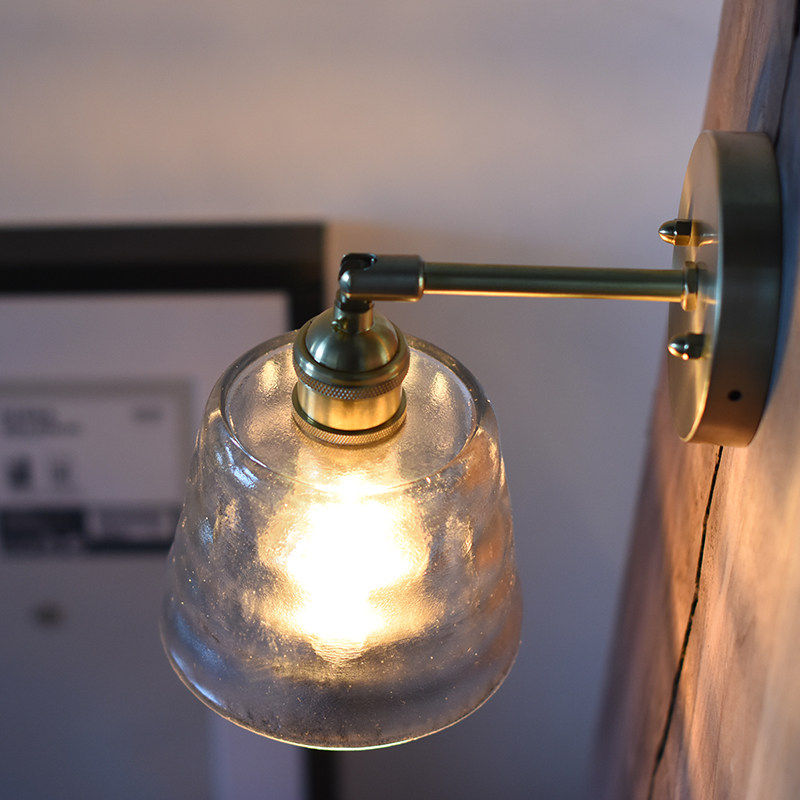 Mooore Retro Day Style Glass Personality Creative Chandelier Living-room Bedroom Aisle Telescopic Electric Lamp Brief front light