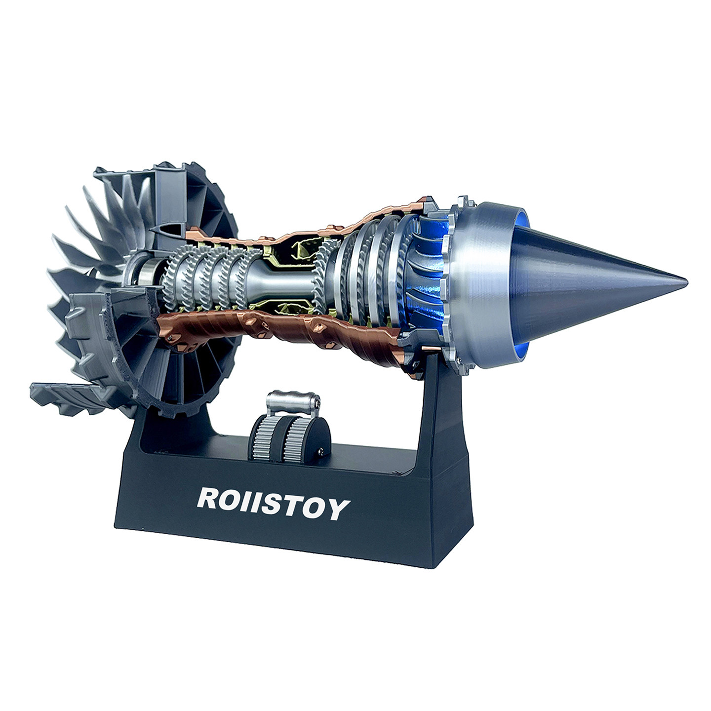 Rollstoy Small-Scale Realistic Airplane Turbine Engine Assembly ...